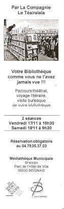 Médiathèque municipale de Brignais Numar547