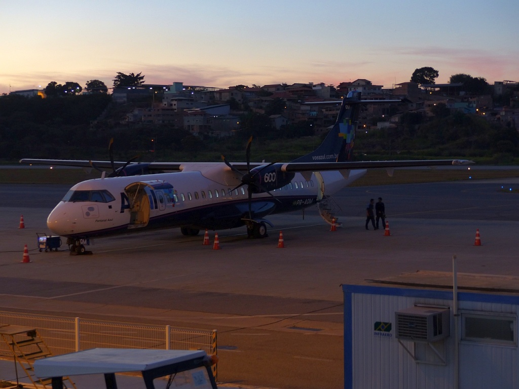 Pampulha, PLU Stadtflughafen von Belo Horizonte Brasilien 24.06.2015 Pr-aqm10