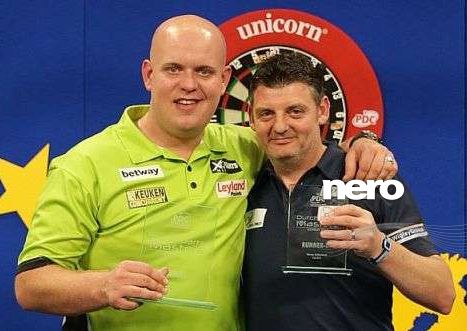 FOUR-SOME VAN GERWEN RETAINS DUTCH DARTS MASTERS TITLE  A180_p38