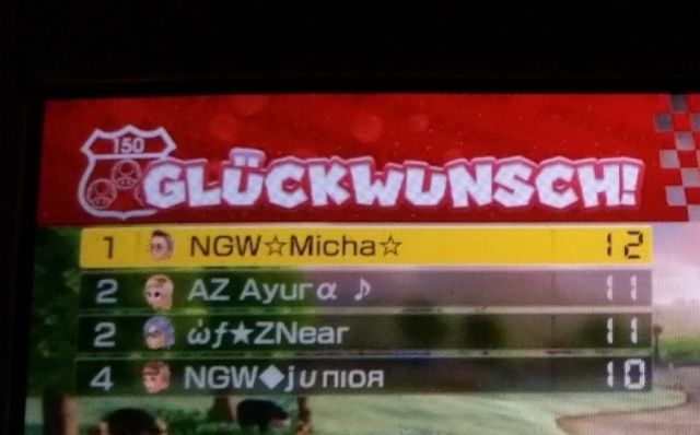 011. MK8 2v2 - NGW vs. wf+AZ am 07.06.2015 ---> 48 : 57 (-9) 20150734