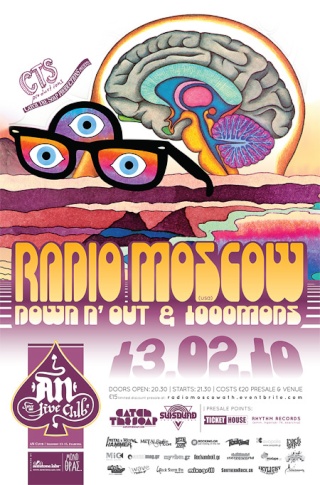 Radio Moscow Live @ An Club 13/2/10 Slabs-11
