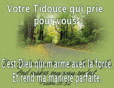 Remercions, notre Seigneur d'être en vacances, avec votre Tidouce qui vous fait des gros bisous ...  Tidouc34