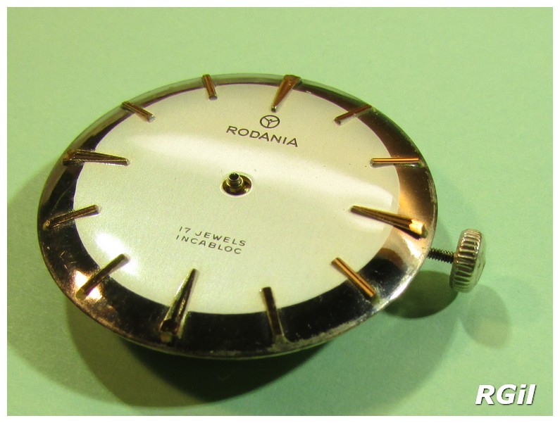 Révision d´une montre vintage Rodania. 633-ro10