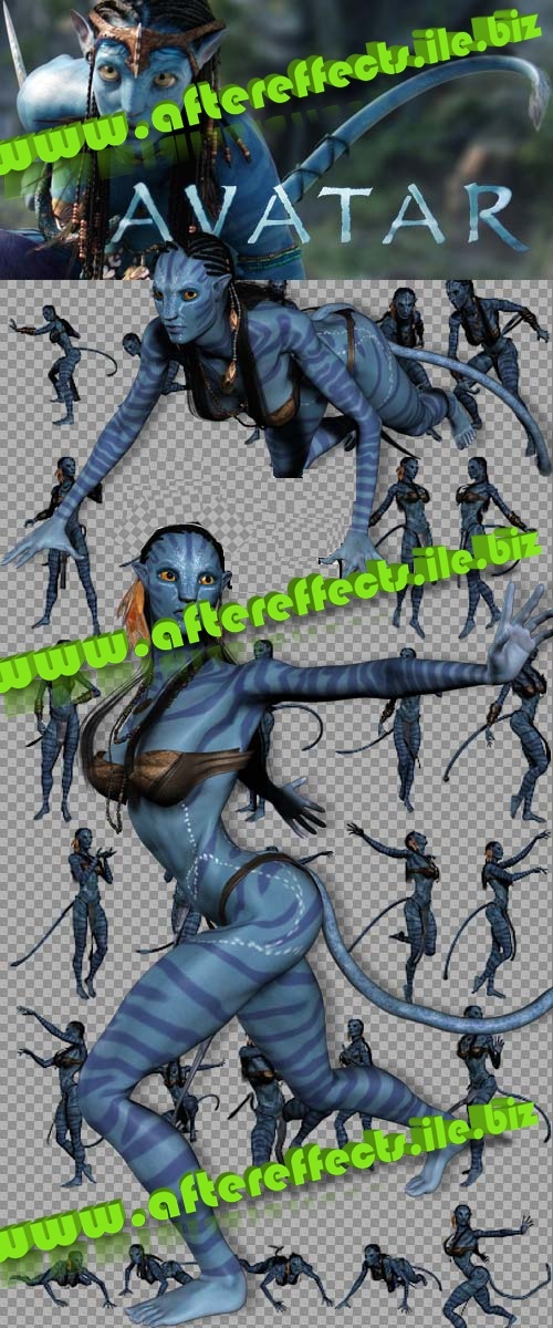 Avatar 3D Model 01 - 44xPNG C1057410