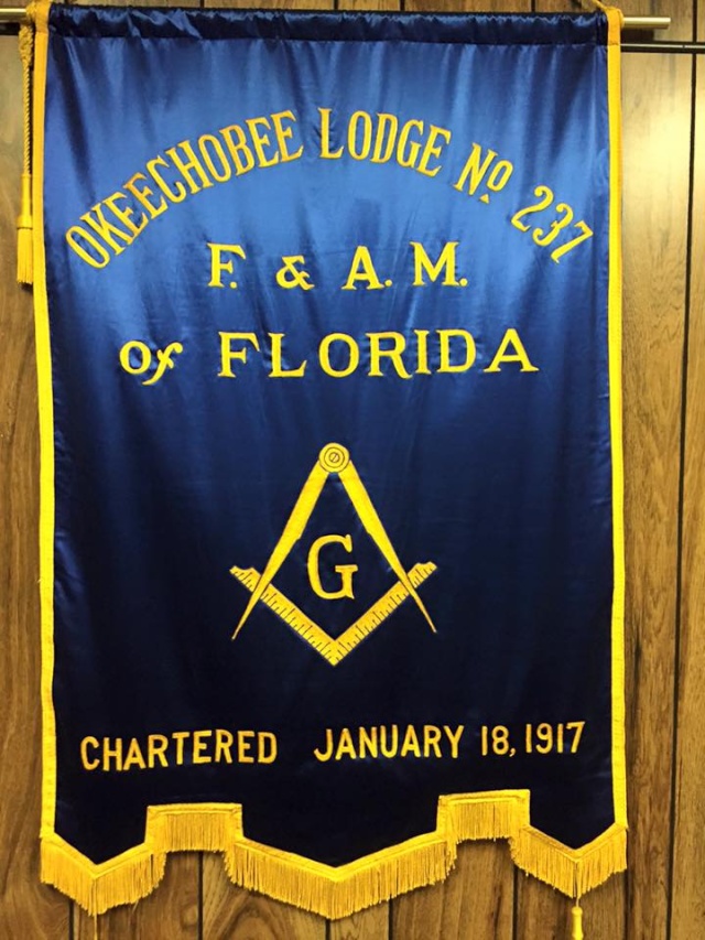 Grand Master Boring's first official visit to District #30 in Okeechobee, Florida Oke10