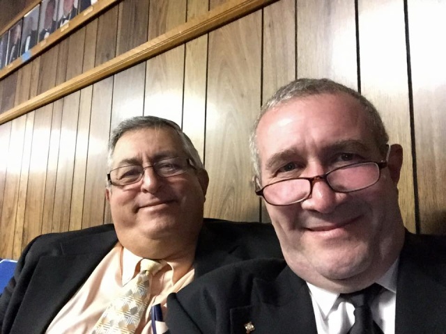 Grand Master Boring's first official visit to District #30 in Okeechobee, Florida Oke710