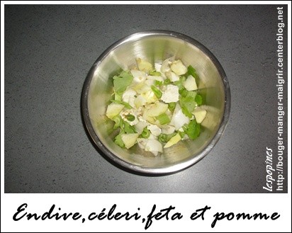 Salade d'endives, céleri, fêta et pomme 034bf410