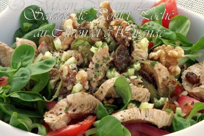 Salade de poulet poché, au citron, orange et fruits secs 25646_10