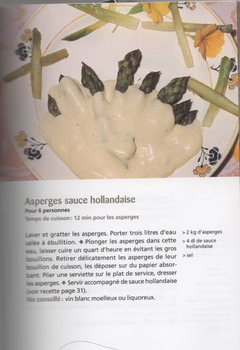 Asperges sauce hollandaise Asperg11