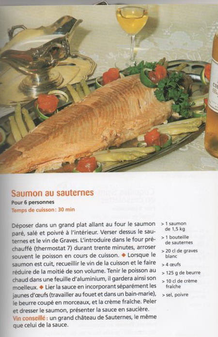 Saumon au Sauternes Poisso10