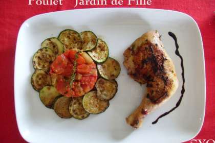 Poulet "jardin des filles de Mamigoz" Poulet13