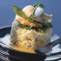 Risotto aux gambas et  au poivre de Séchuan Risott16