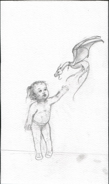 [Thème permanent] Les dragons! - Page 9 Enfant10