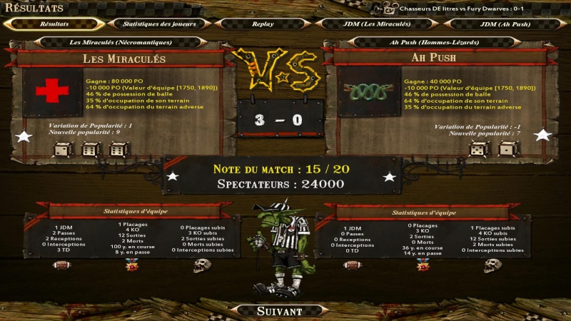 [J1] Ah Push (Ducky) 0-3 Les Miraculés (Voodoo) Bloodb20