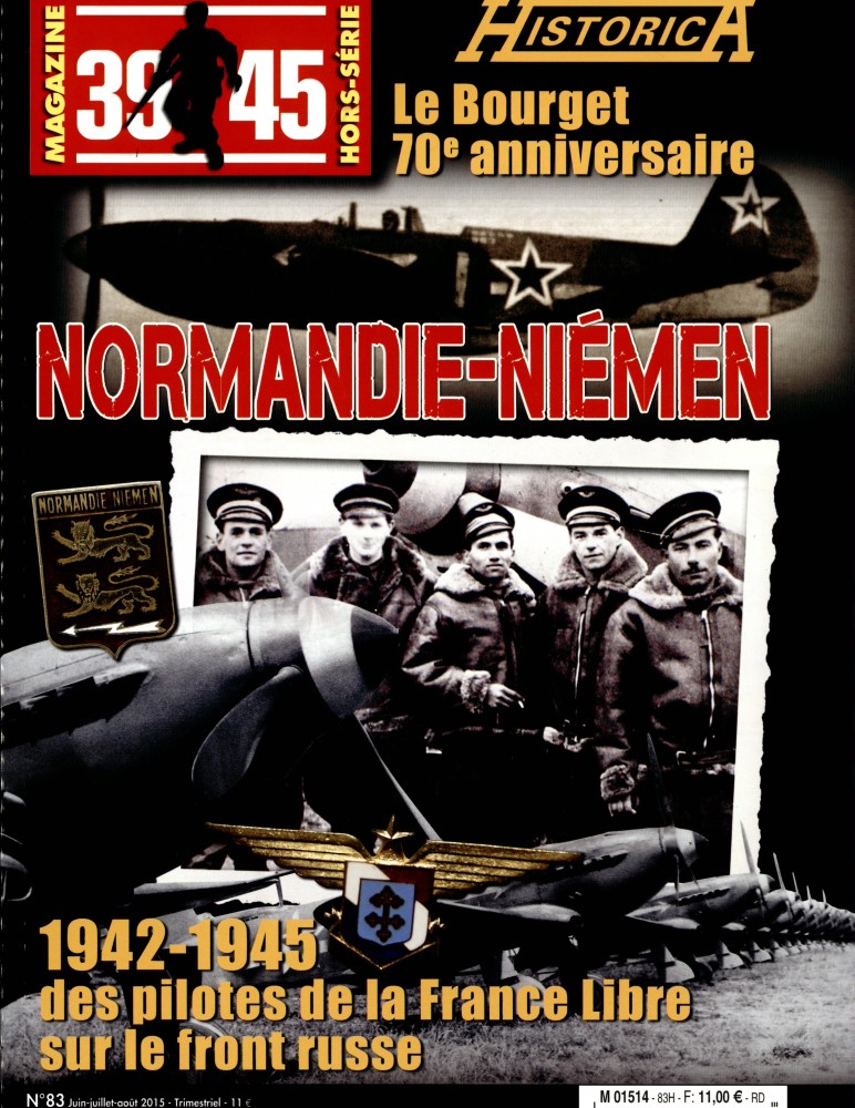 magazine 39-45 HS 83 Normandie Niemen M1514h10