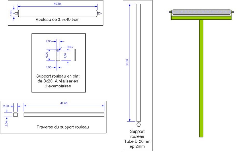 Servante à rouleau Suppor10