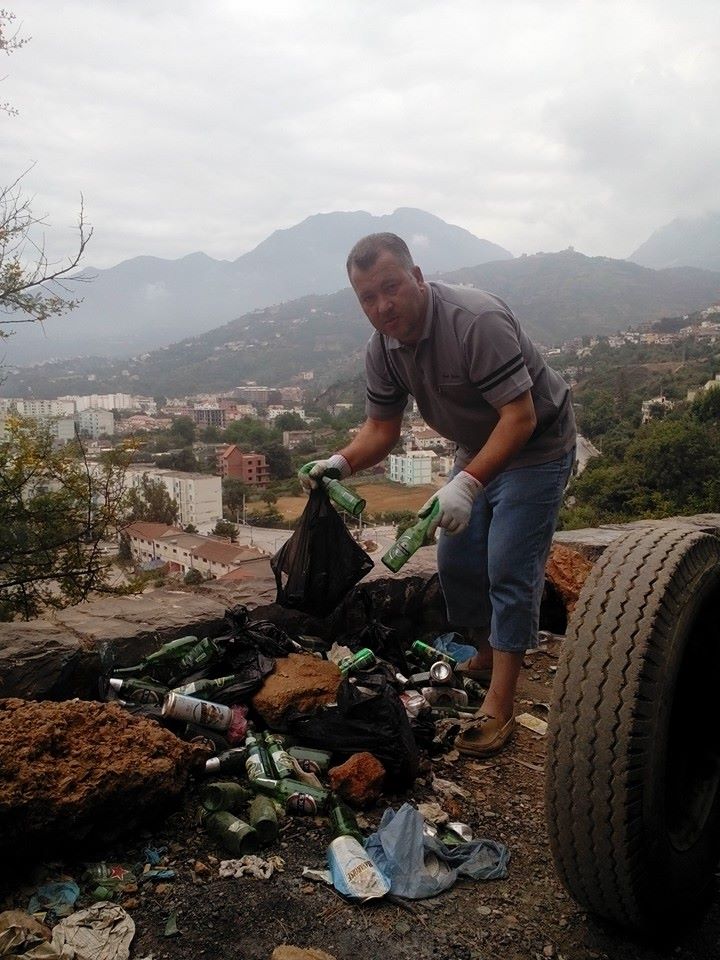 7 éme opération  de nettoyage de la route du Cap Aokas le 13 juin 2015 11390510