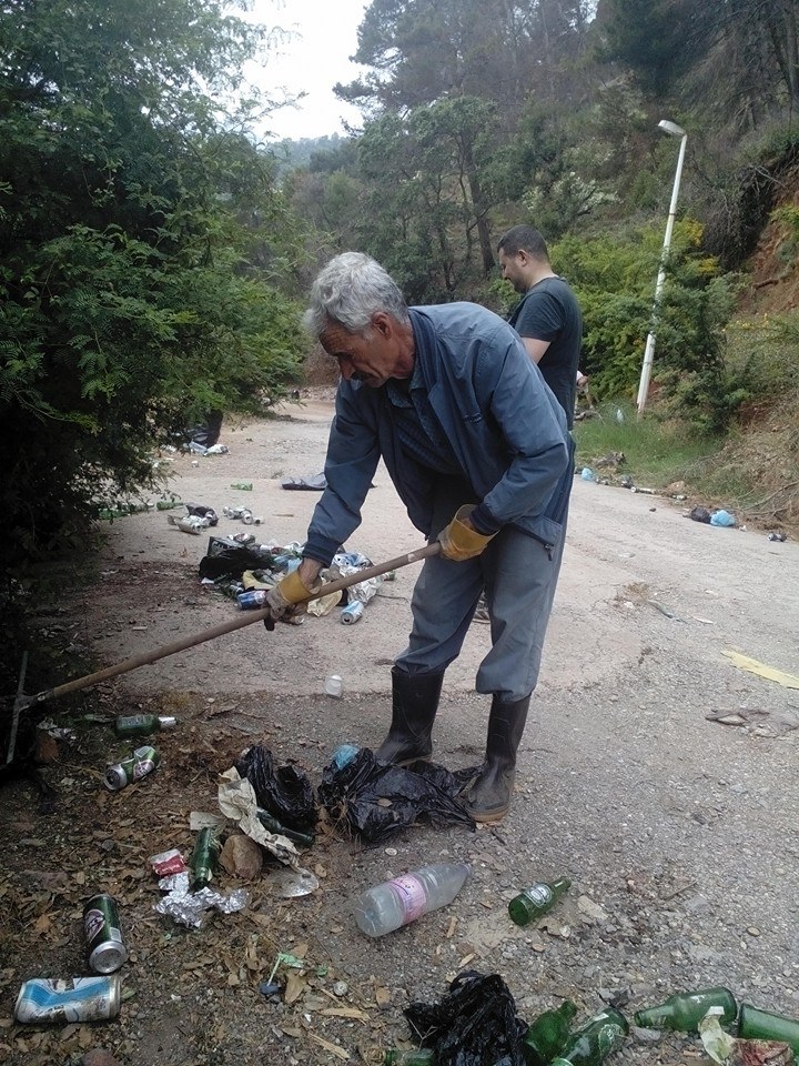 7 éme opération  de nettoyage de la route du Cap Aokas le 13 juin 2015 11401510