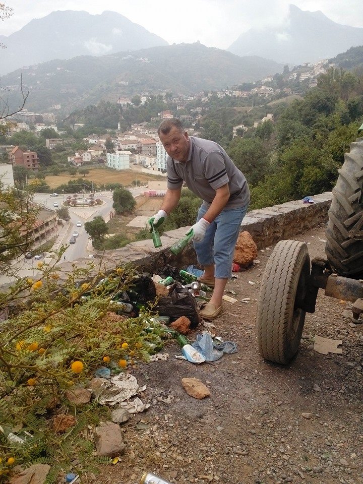 7 éme opération  de nettoyage de la route du Cap Aokas le 13 juin 2015 11402610