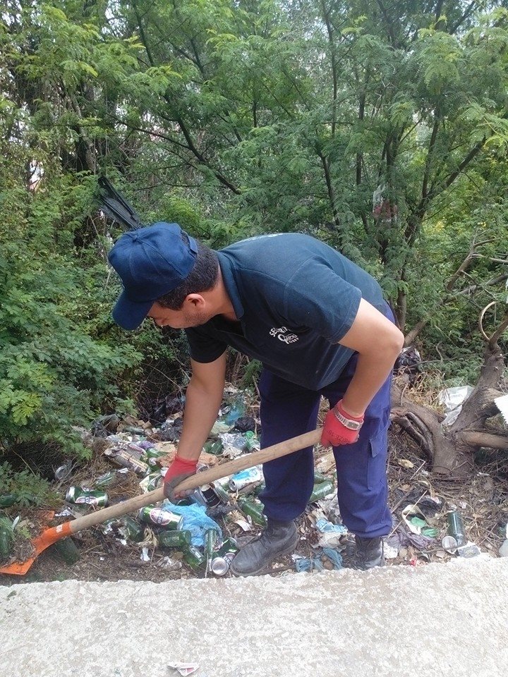 7 éme opération  de nettoyage de la route du Cap Aokas le 13 juin 2015 11412110