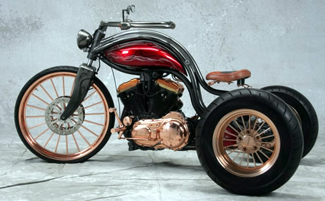 Trike ''steampunk styled'' - Zeel Design Bobste11