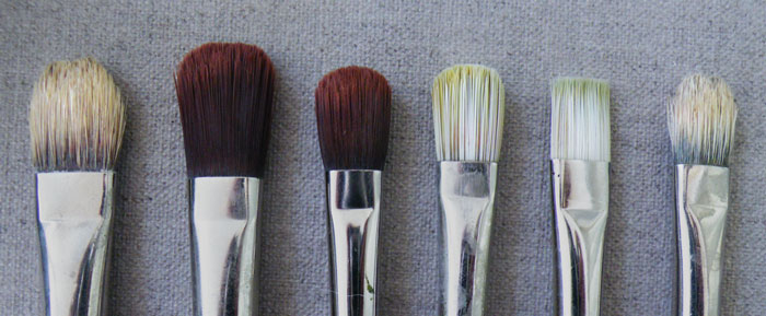 What brushes do you find work well with your Water Soluble Oils Compar10