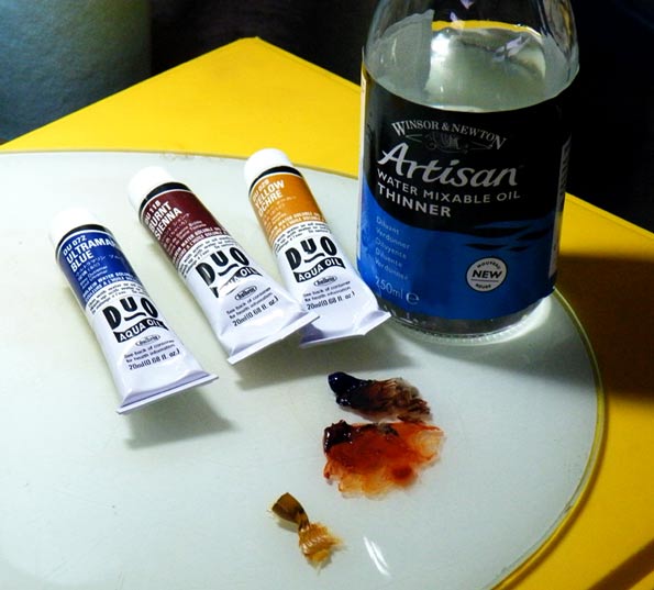 varnishing  glazing - Paint Thinner and Glazing Techniques Materi10