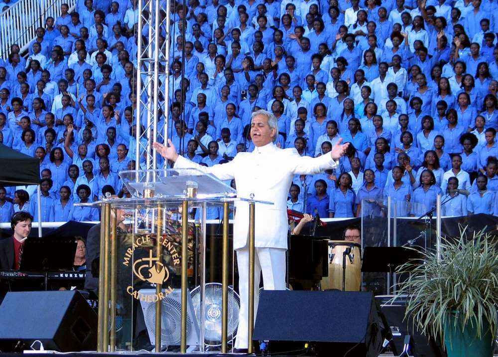 BENNY HINN CLAIMS "GREATEST WEALTH TRANSFER IN HUMAN HISTORY" IS COMING ACCORDING TO BIBLE PASSAGES; ASKS PEOPLE TO SOW MONEY Benny-12