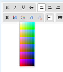 Reduce size of color panel After10