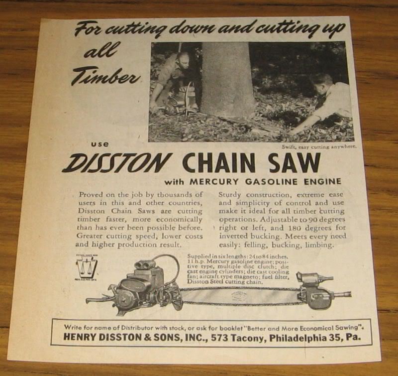 disston chainsaws Dissto12