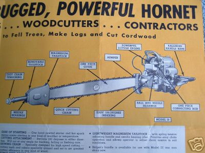 hornet chainsaws tronconneuse Hornet11