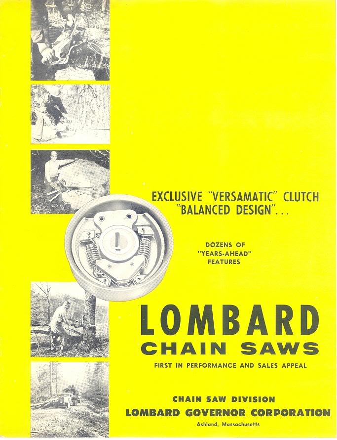 lombard chainsaws Lombar12