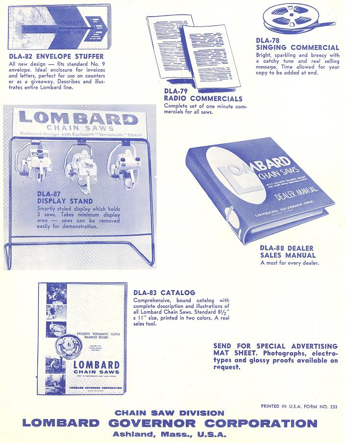 lombard chainsaws Lombar24