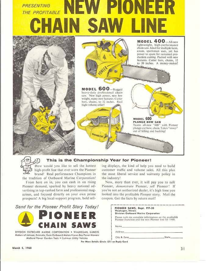 pioneer chainsaws Pionee10