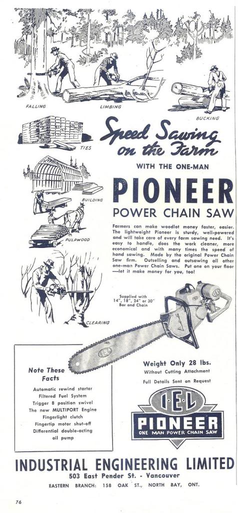 pioneer chainsaws Pionee23