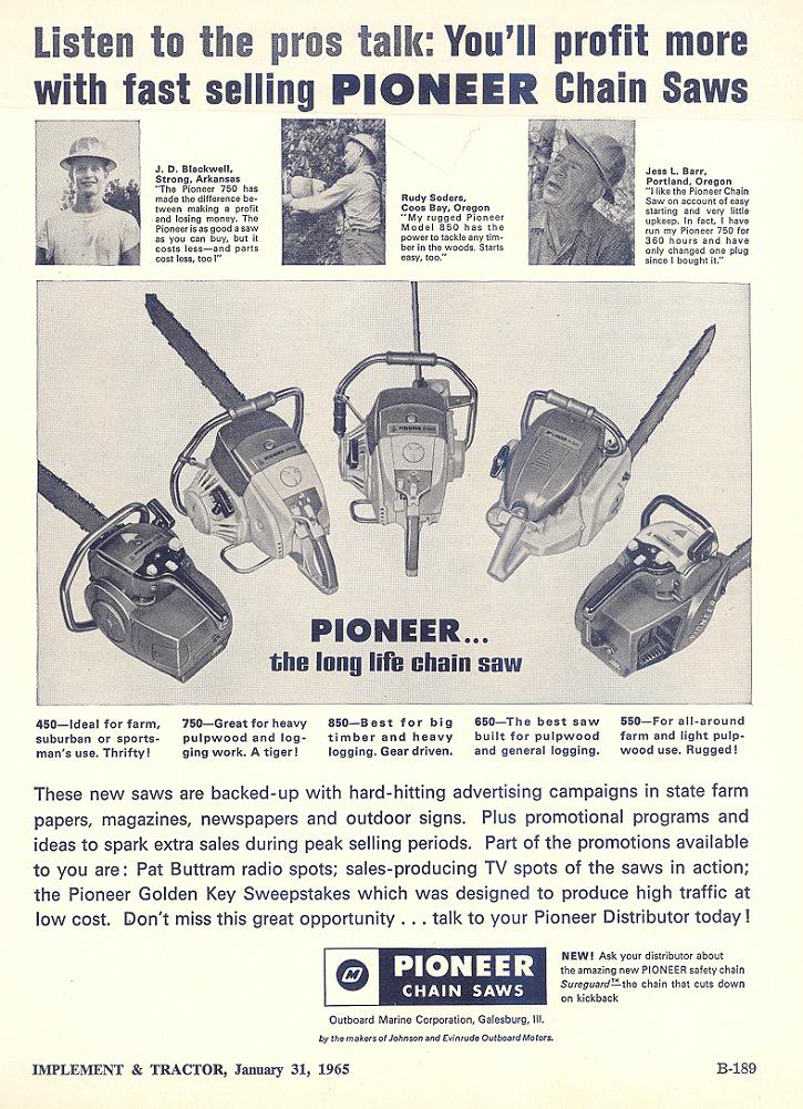 pioneer chainsaws Pionee24