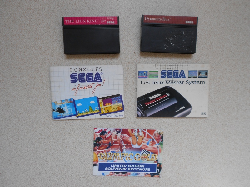 [VDS] Jeux Master System Tec Toy Ecco the tides of time , Fire & ice  Dscn1213