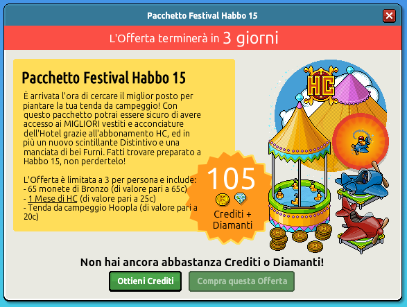 [ALL] Offerta "Pacchetto Festival Habbo 15" Scher268