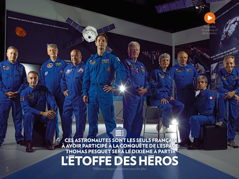 Photos des 10 astronautes français - Paris Match Paris-10