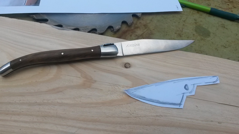 Fabrication d'un couteau 20150610