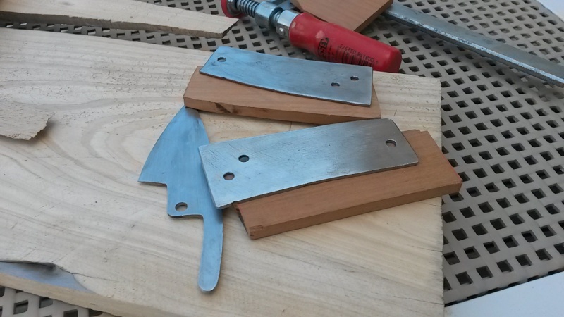 Fabrication d'un couteau 20150615