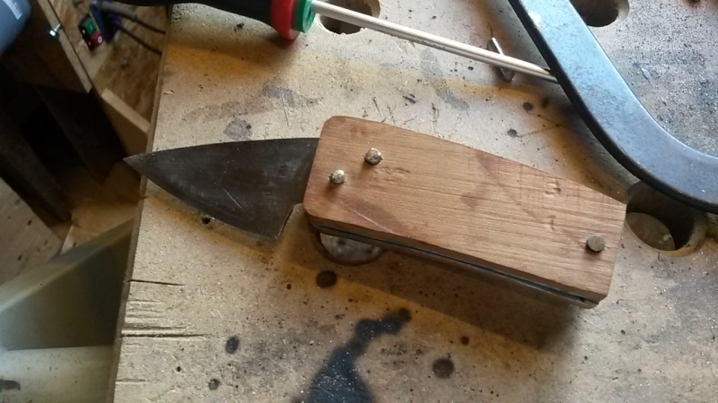 Fabrication d'un couteau 20150616