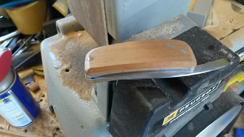 Fabrication d'un couteau 20150618