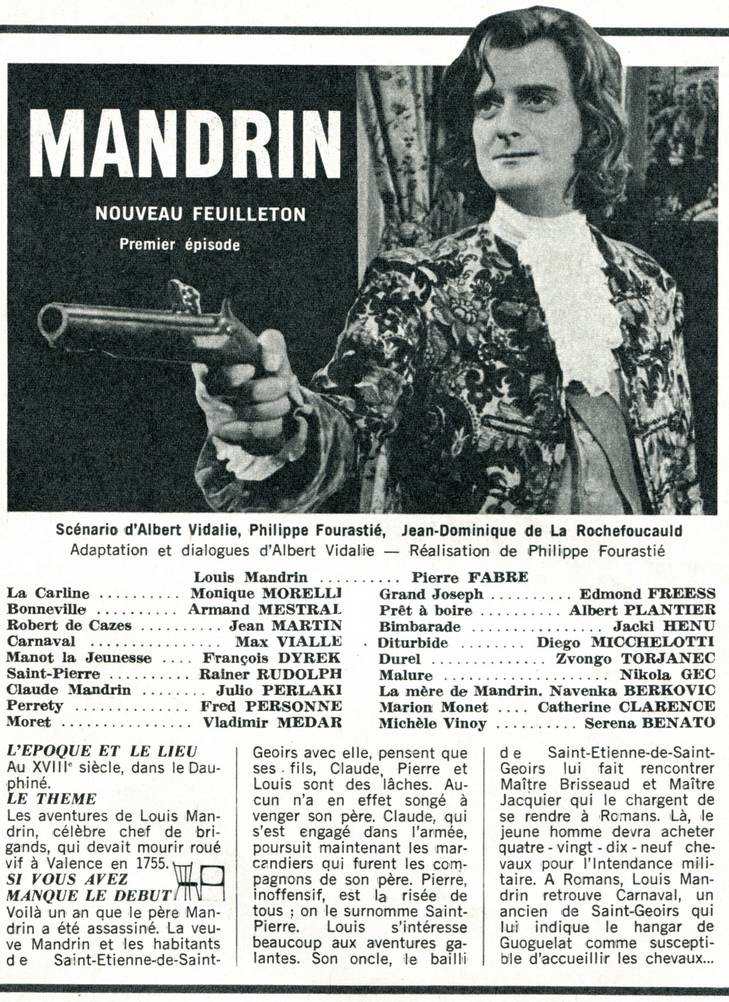Mandrin, bandit d'honneur- 1972- Philippe Fourastie 0810