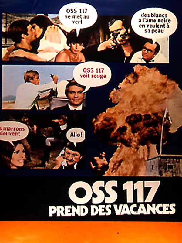 OSS 117 prend des vacances- 1970- Pierre Kalfon Affich12
