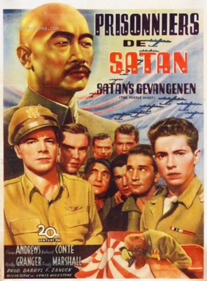 Les prisonniers de Satan- The Purple Hart - 1944- Lewis Milestone Prison10