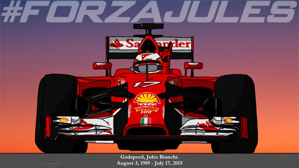 Jules Bianchi has Passed Away Forzaj10