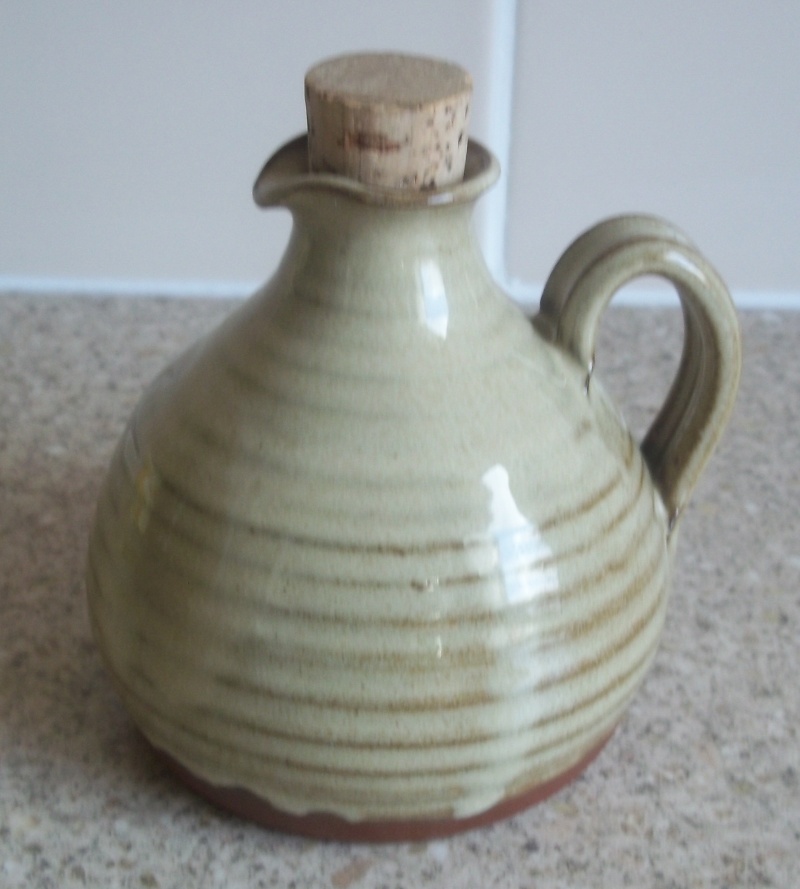 Little corked jug marked DH - David Heminsley?  Dh_00110