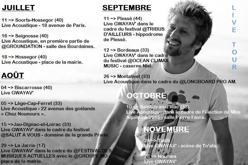 Dates dans le Sud-Ouest Live10