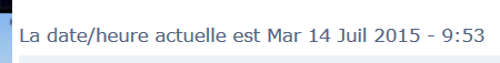 L'heure du fuseau horaire (Paris UTC +2:00) ne correspond pas à l' heure exacte ? Captur91